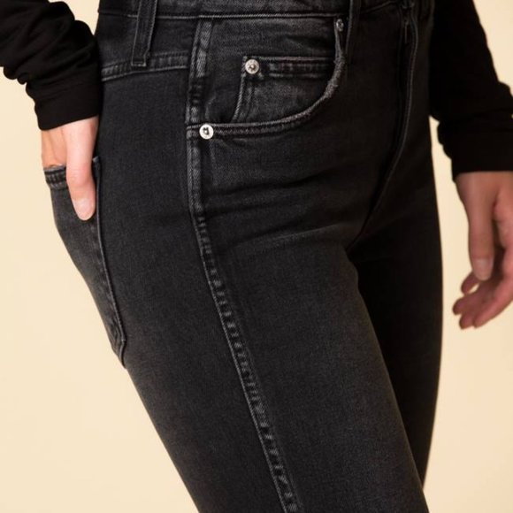 amo high rise stix crop